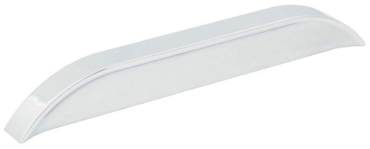 Jeffrey Alexander 484-128160PC 128 mm / 160 mm Center-to-Center Polished Chrome Elara Cabinet Pinch Pull