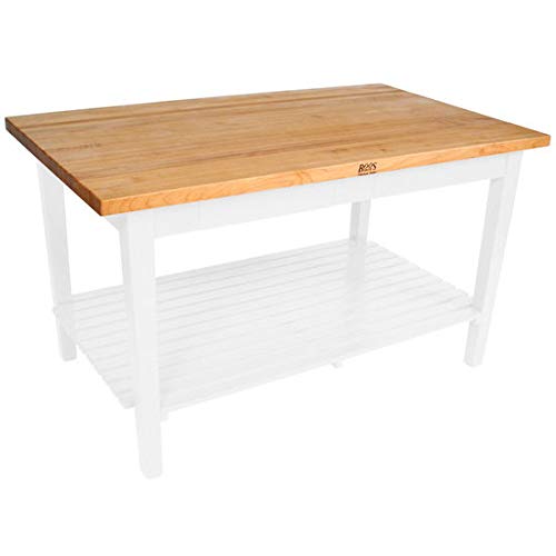 John Boos C4836-S-AL 48W Classic Country Work Table, Alabaster
