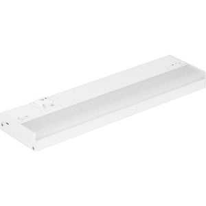 Task Lighting L-BL12-WT-TW 11-7/8" 120-Volt Bar Light, Dimmable and 3-Color Selectable, White