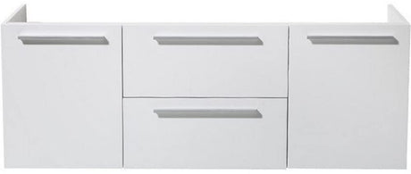 Fresca FCB8013WH Fresca Opulento 54" White Modern Double Sink Cabinet