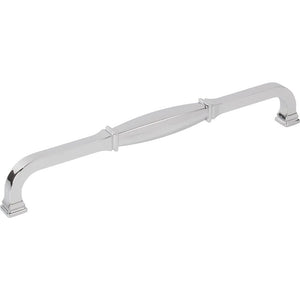 Jeffrey Alexander 278-224PC 224 mm Center-to-Center Polished Chrome Audrey Cabinet Pull