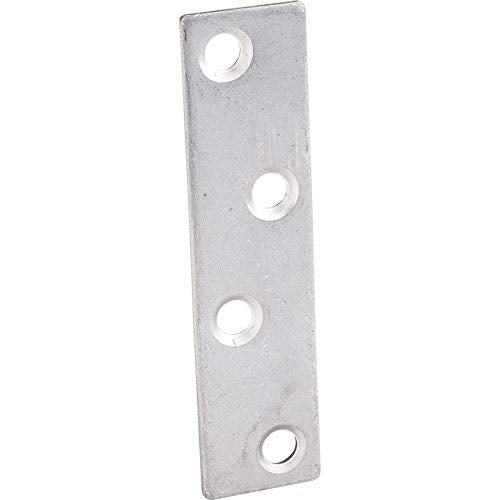 Hardware Resources 9315-ZN 3" x 3/4" Zinc Plated Steel Mending Plate