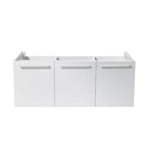 Fresca FCB8092GO Fresca Vista 48" Gray Oak Wall Hung Modern Bathroom Cabinet