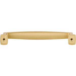 Jeffrey Alexander 171-128BG 128 mm Center-to-Center Brushed Gold Richard Cabinet Pull