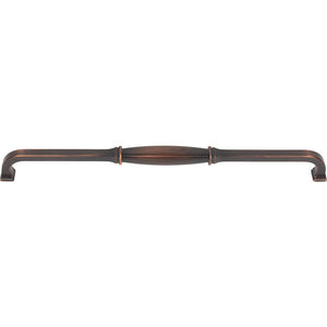 Jeffrey Alexander 278-305DBAC 305 mm Center-to-Center Brushed Oil Rubbed Bronze Audrey Cabinet Pull