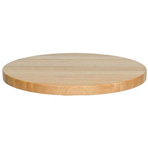 John Boos RTM-24 Round Butcher Block Table Top, 24