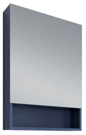 Fresca FMC6124RBL Fresca 24" Royal Blue Bathroom Medicine Cabinet w/ Small Bottom Shelf