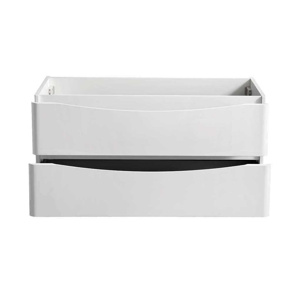 Fresca FCB9040RW Fresca Tuscany 40" Rosewood Wall Hung Modern Bathroom Cabinet