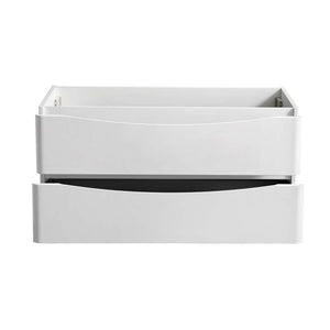 Fresca FCB9040RW Fresca Tuscany 40" Rosewood Wall Hung Modern Bathroom Cabinet