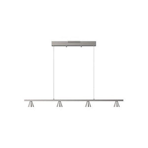 Kuzco LP19937-BN DUNE 37" LP Brushed Nickel 120V TRIAC/ELV LED 3000K 90CRI 21W