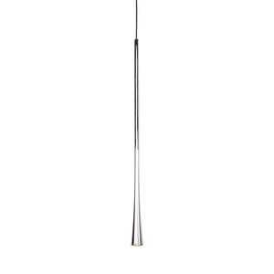 Kuzco PD15824-CH TAPER 24" PD Chrome 120V TRIAC/ELV LED 3000K 90CRI 7W