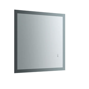 Fresca FMR013030 Fresca Angelo 30" Wide x 30" Tall Bathroom Mirror w/ Halo Style LED Lighting and Defogger