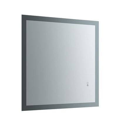 Fresca FMR013030 Fresca Angelo 30" Wide x 30" Tall Bathroom Mirror w/ Halo Style LED Lighting and Defogger