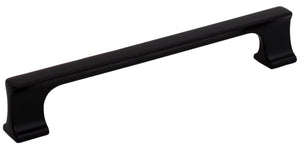 Jeffrey Alexander 752-160MB 160 mm Center-to-Center Matte Black Sullivan Cabinet Pull