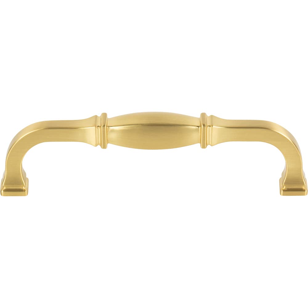 Jeffrey Alexander 278-128BG 128 mm Center-to-Center Brushed Gold Audrey Cabinet Pull