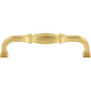 Jeffrey Alexander 278-128BG 128 mm Center-to-Center Brushed Gold Audrey Cabinet Pull