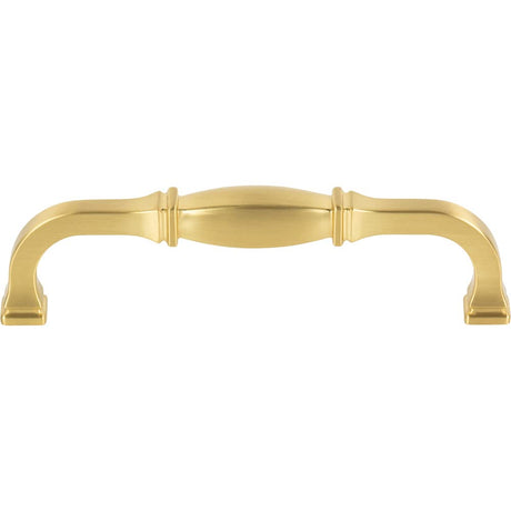 Jeffrey Alexander 278-128BG 128 mm Center-to-Center Brushed Gold Audrey Cabinet Pull