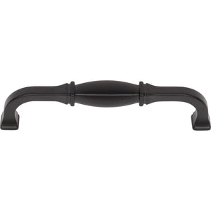 Jeffrey Alexander 278-128MB 128 mm Center-to-Center Matte Black Audrey Cabinet Pull