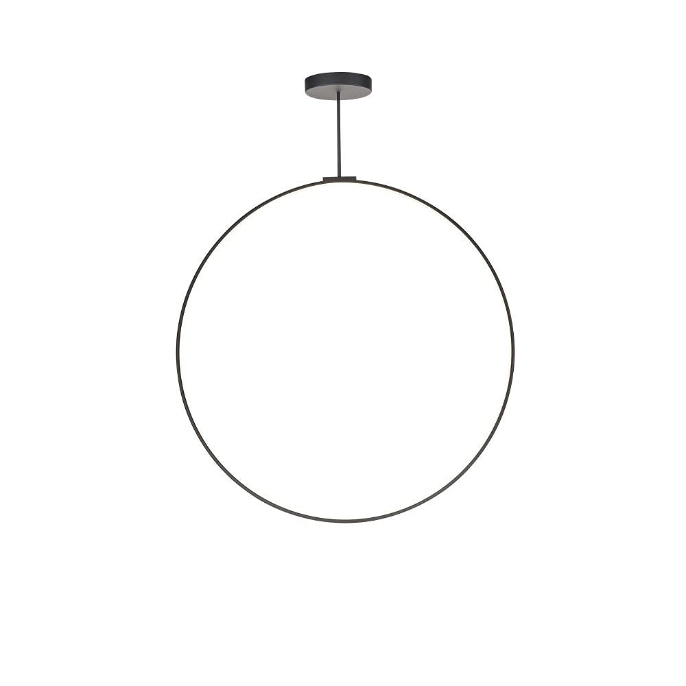 Kuzco PD82548-BK CIRQUE 48" PD Black 120V TRIAC/ELV LED 3000K 90CRI 56W