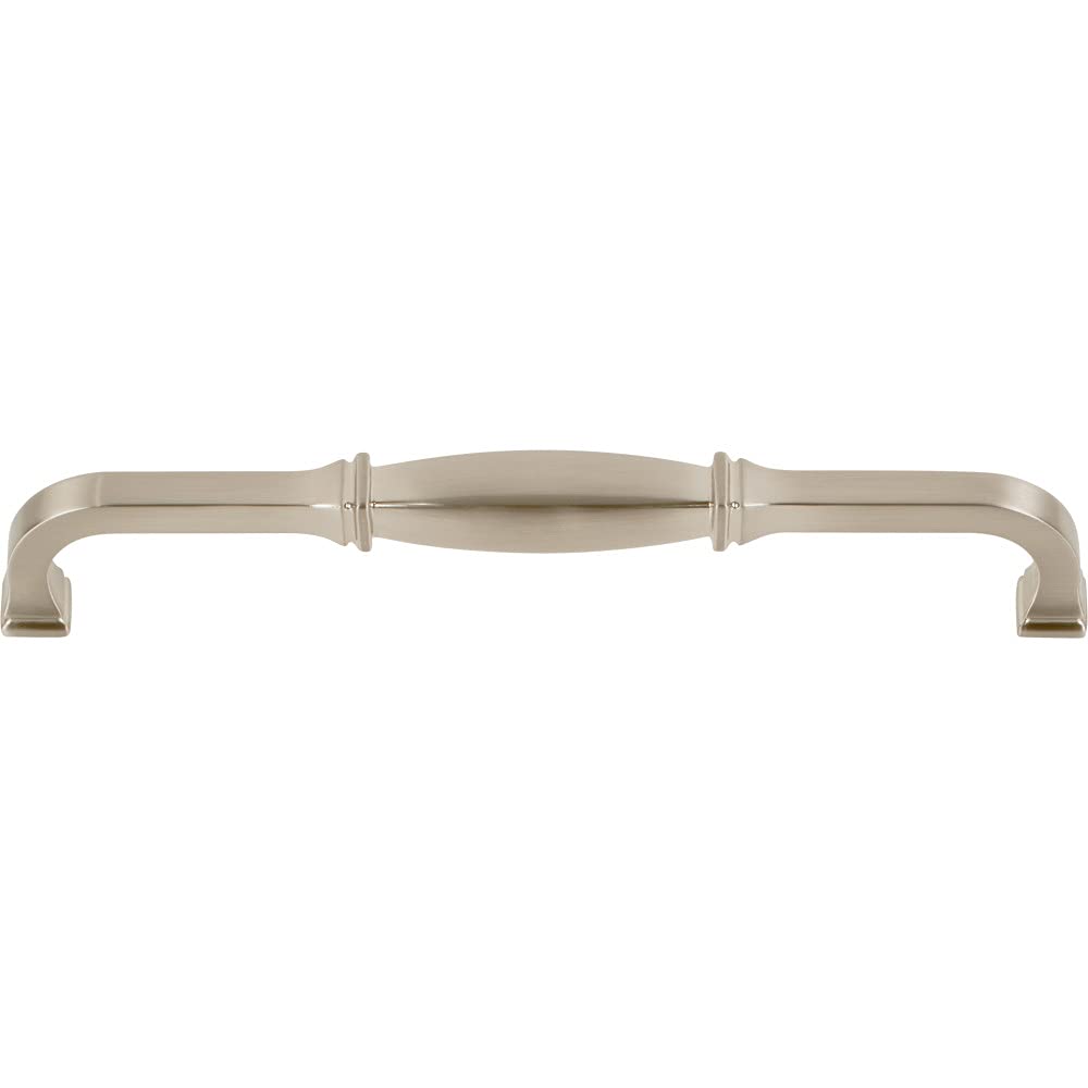 Jeffrey Alexander 278-192SN 192 mm Center-to-Center Satin Nickel Audrey Cabinet Pull