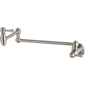 Gerber D205057SS Stainless Steel Opulence Wall Mount Pot Filler
