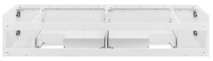 Fresca FCB6172GR-UNS Fresca Lucera 72" Gray Wall Hung Double Undermount Sink Modern Bathroom Cabinet