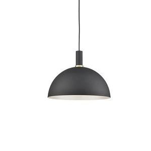 Kuzco 492316-BK/GD ARCHIBALD 16" PD Black with Gold Detail 1 x 60W E26