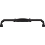 Jeffrey Alexander 278-192MB 192 mm Center-to-Center Matte Black Audrey Cabinet Pull