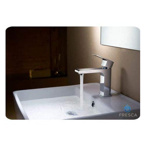 Fresca FFT9151CH Fresca Allaro Single Hole Mount Bathroom Vanity Faucet - Chrome