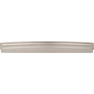 Jeffrey Alexander 141-305SN 305 mm Center Satin Nickel Square-to-Center Square Renzo Cabinet Cup Pull