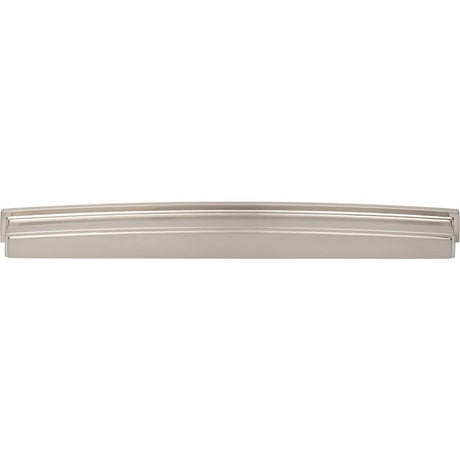 Jeffrey Alexander 141-305SN 305 mm Center Satin Nickel Square-to-Center Square Renzo Cabinet Cup Pull