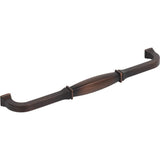 Jeffrey Alexander 278-224DBAC 224 mm Center-to-Center Brushed Oil Rubbed Bronze Audrey Cabinet Pull