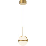 Alora PD301001BG GLOBO PENDANT LED BRUSHED GOLD