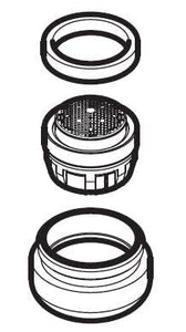 Pfister 941-463 Replacement Aerator for LF-048-SLCC - Polished Chrome 941-463A