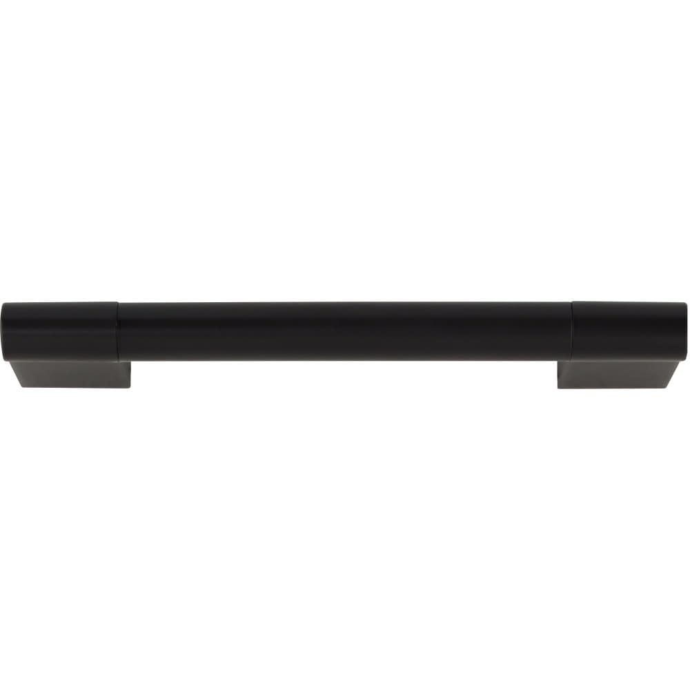 Elements 645-128MB 128 mm Center-to-Center Matte Black Knox Cabinet Bar Pull