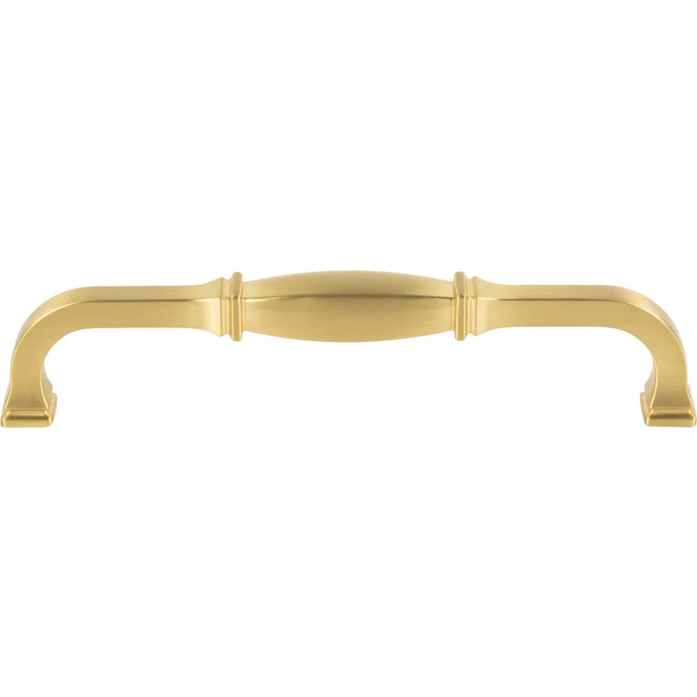 Jeffrey Alexander 278-160BG 160 mm Center-to-Center Brushed Gold Audrey Cabinet Pull