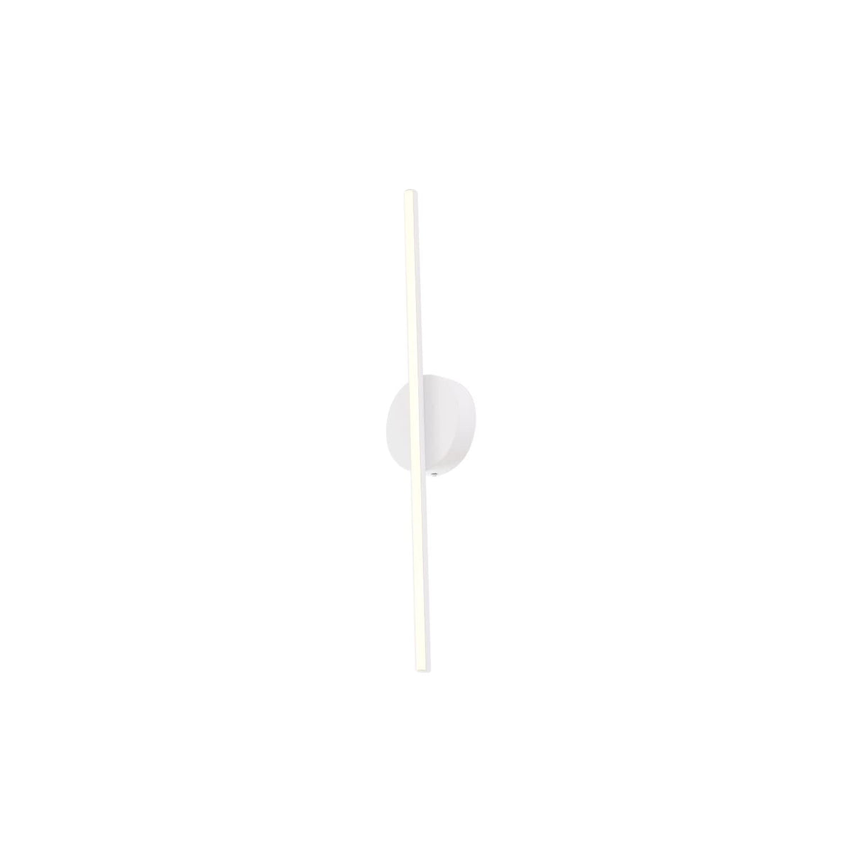 Kuzco WS14923-WH CHUTE 23" WS White 120V TRIAC/ELV LED 3000K 90CRI 13W