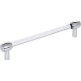 Jeffrey Alexander 775-160PC 160 mm Center-to-Center Polished Chrome Carmen Cabinet Bar Pull