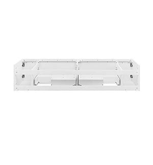 Fresca FCB6172WH-UNS Fresca Lucera 72" White Wall Hung Double Undermount Sink Modern Bathroom Cabinet