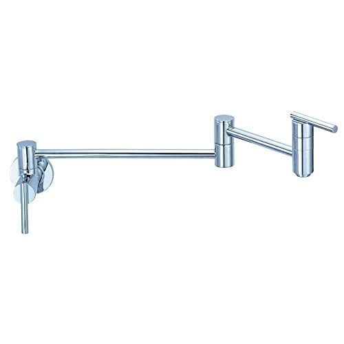 Gerber D205058 Chrome Parma Wall Mount Kitchen Pot Filler