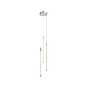 Kuzco MP75221-CH MOTIF 21" 3 HEAD MULTI-PENDANT CHROME 23W 120VAC WITH LED DRIVER 2700K 90CRI