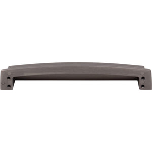 Jeffrey Alexander 141-160BNBDL 160 mm Center Brushed Pewter Square-to-Center Square Renzo Cabinet Cup Pull