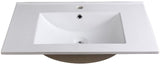 Fresca FVS8130WH Fresca Allier 30" White Integrated Sink / Countertop