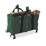 Enclume LR10 HS Fireplace Log Rack w/Green Carrier Bag HS