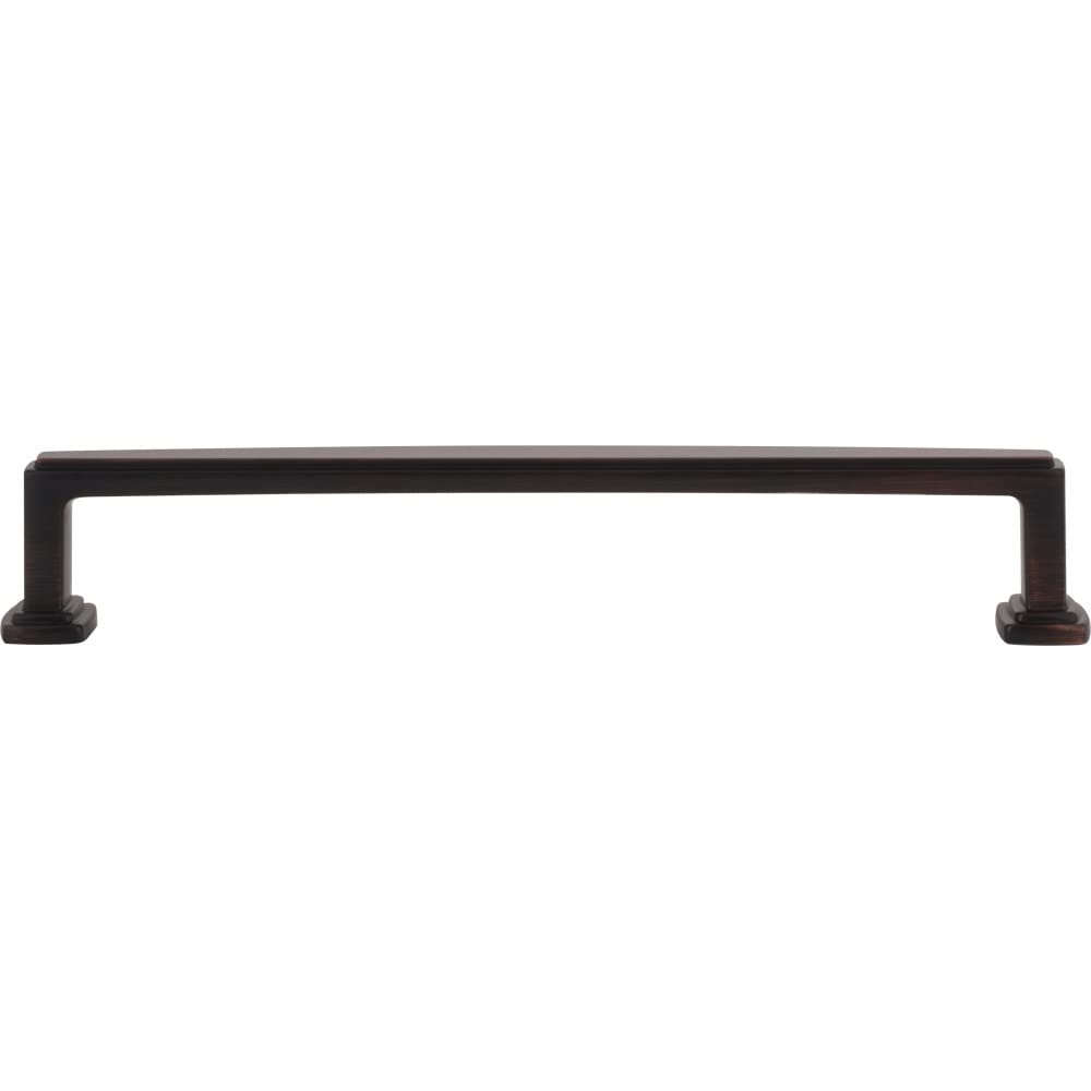 Jeffrey Alexander 171-160DBAC 160 mm Center-to-Center Brushed Oil Rubbed Bronze Richard Cabinet Pull