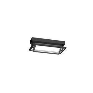 Kuzco SF16216-BK MONDRIAN 16" SEMI FLUSH BLACK 33W 120VAC WITH LED DRIVER 3000K 90CRI