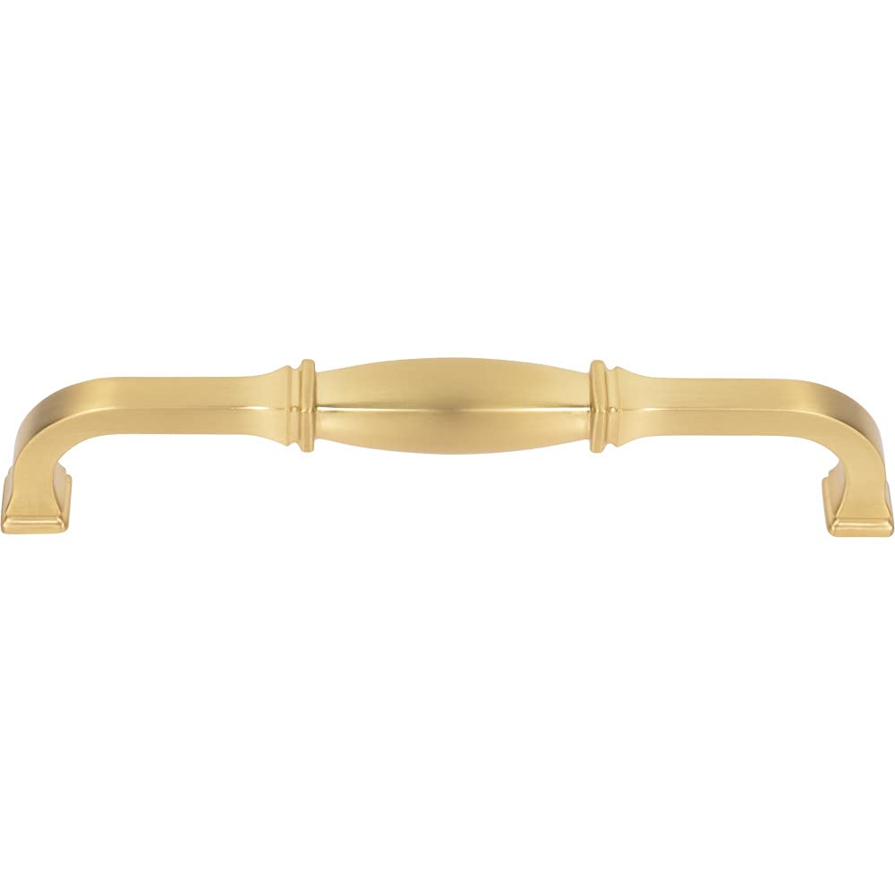 Jeffrey Alexander 278-160BG 160 mm Center-to-Center Brushed Gold Audrey Cabinet Pull