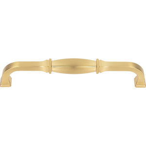 Jeffrey Alexander 278-160BG 160 mm Center-to-Center Brushed Gold Audrey Cabinet Pull
