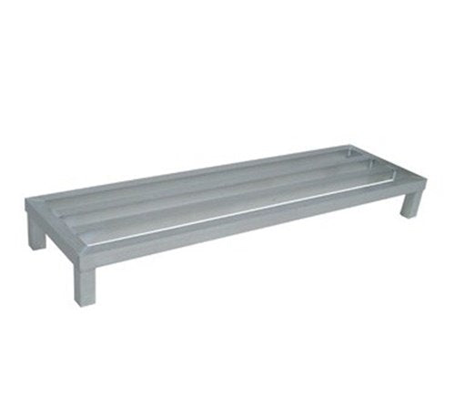 John Boos ALJB482012 Aluminum Dunnage Rack, 48" Length x 20" Width 12" Height
