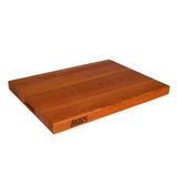 John Boos CHY-R02-3 Cherry Wood Cutting Board: 24" 24X18X1.5 CHY-EDGE GR-REV-PK OF 3-